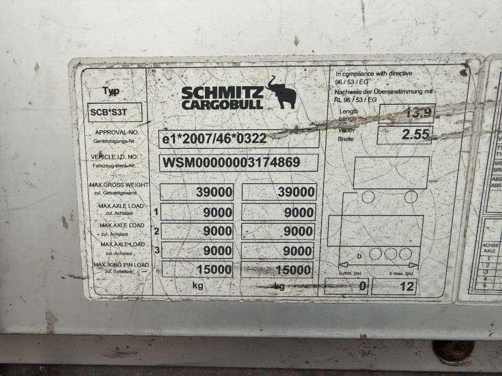 Schmitz Cargobull SCB*S3T Drankentrailer / 3 Axles / Speed Curtain Foto 23