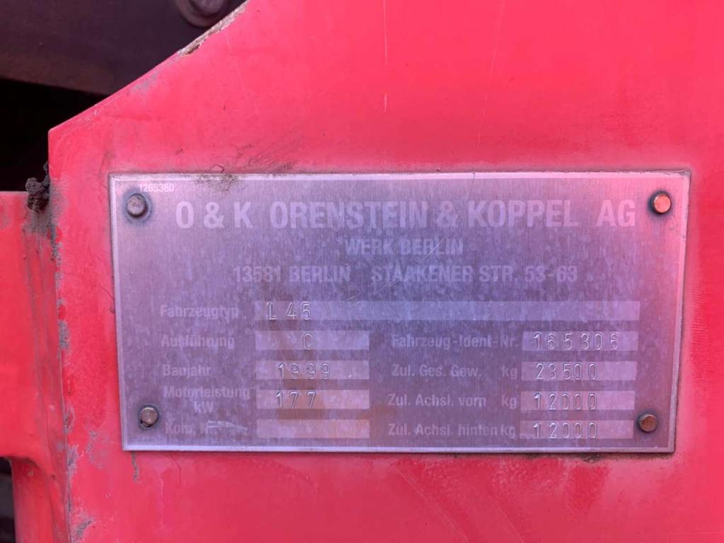 O&K (Orenstein & Koppel) L45 Foto 7