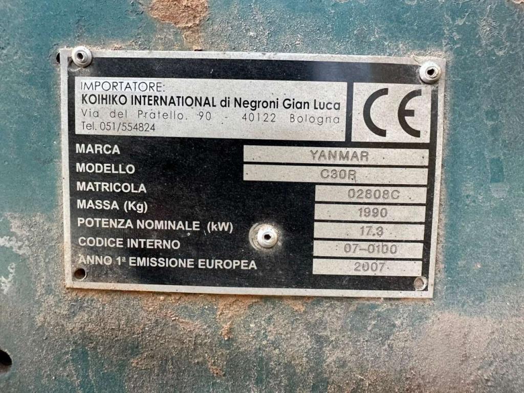 Yanmar C30R Foto 17