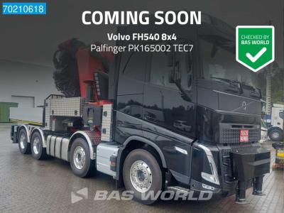Volvo FH 540 8X4 NEW! Palfinger PK165002 TEC7 Kran Crane Full options vendida por BAS World B.V.