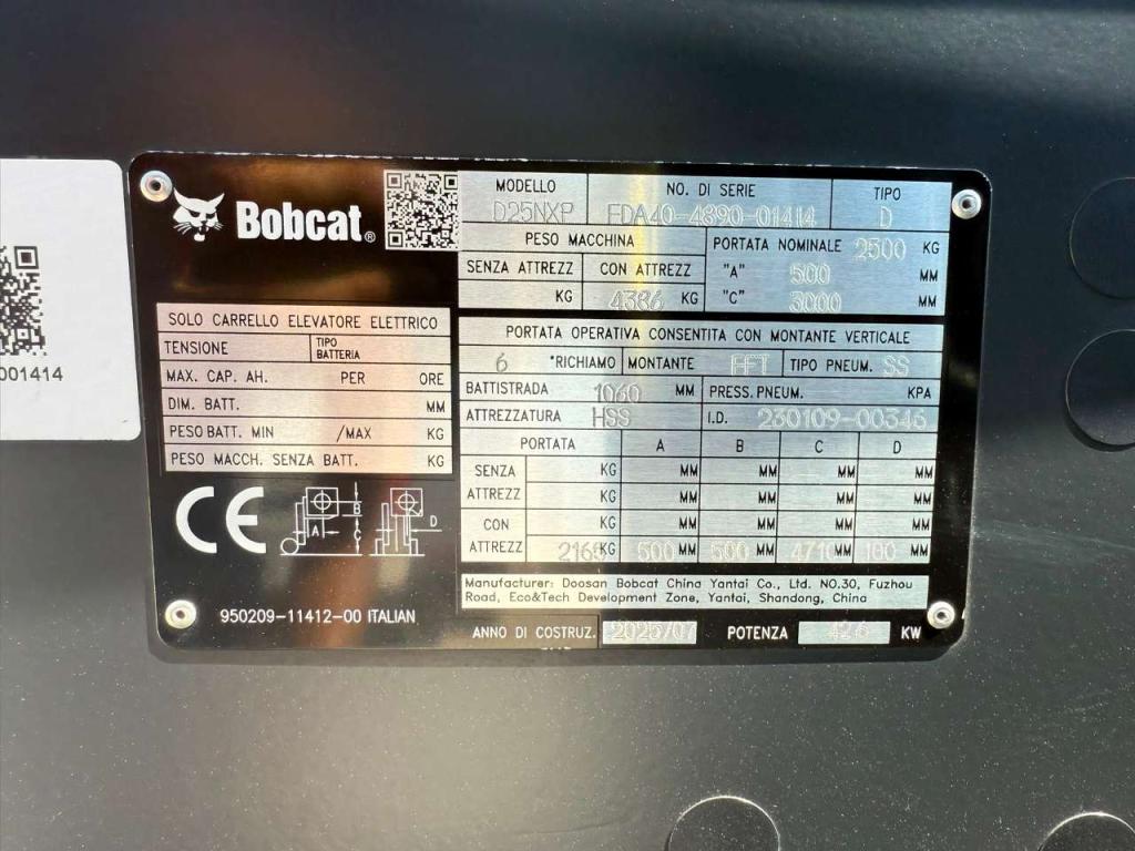 Bobcat D25NXP (NUOVO) Foto 10