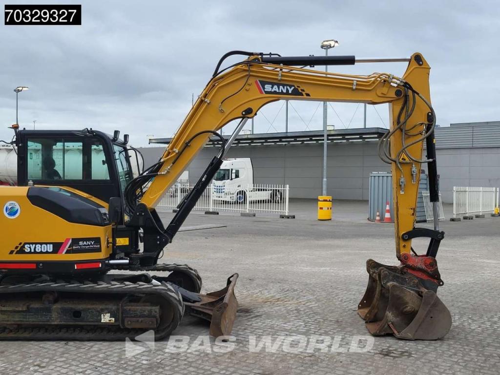 Sany SY80 U A/C - 3 Buckets Foto 9