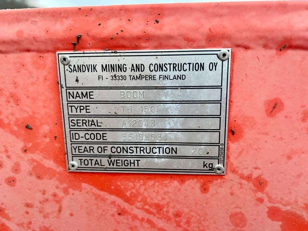 Sandvik DT1130i Drill Rig - Excellent Working Condition Foto 19