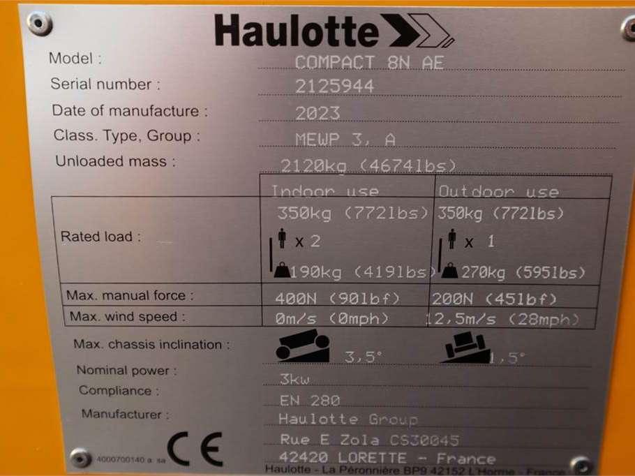 Haulotte Compact 8N Foto 7
