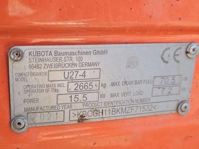 Kubota U27-4 vendida por Omeco Spa