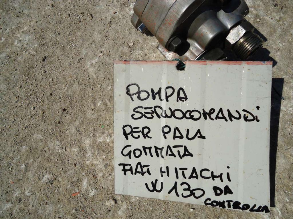 Bomba hidráulica de servoválvula para Fiat Hitachi W130 Foto 4