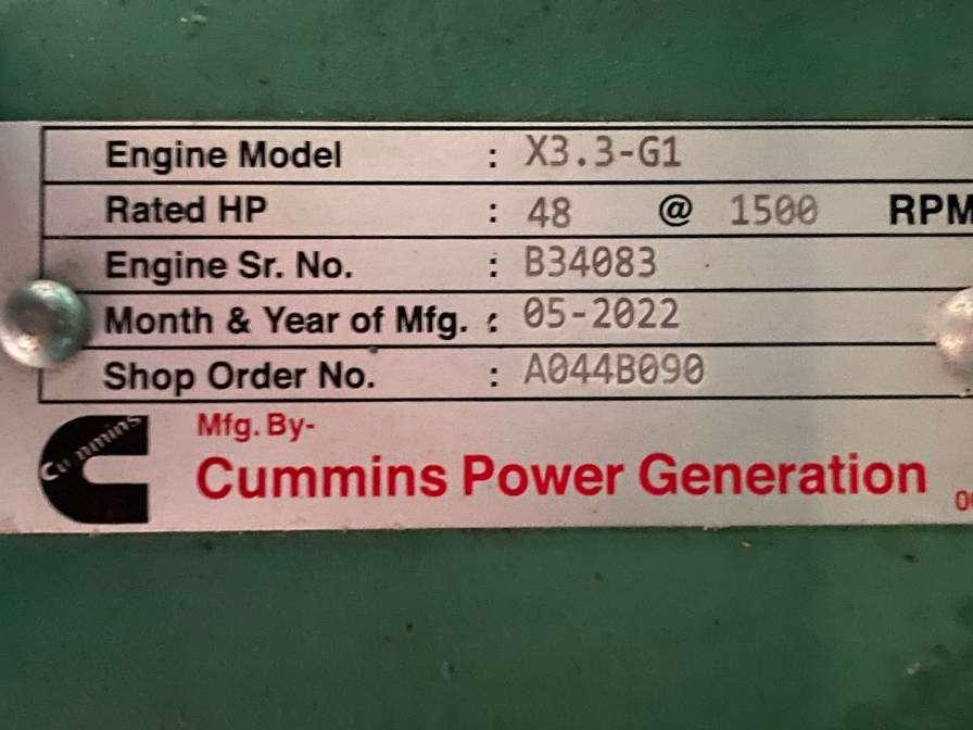 Cummins C38D5 - 38 kVA Surplus Genset - DPX-18504 Foto 13
