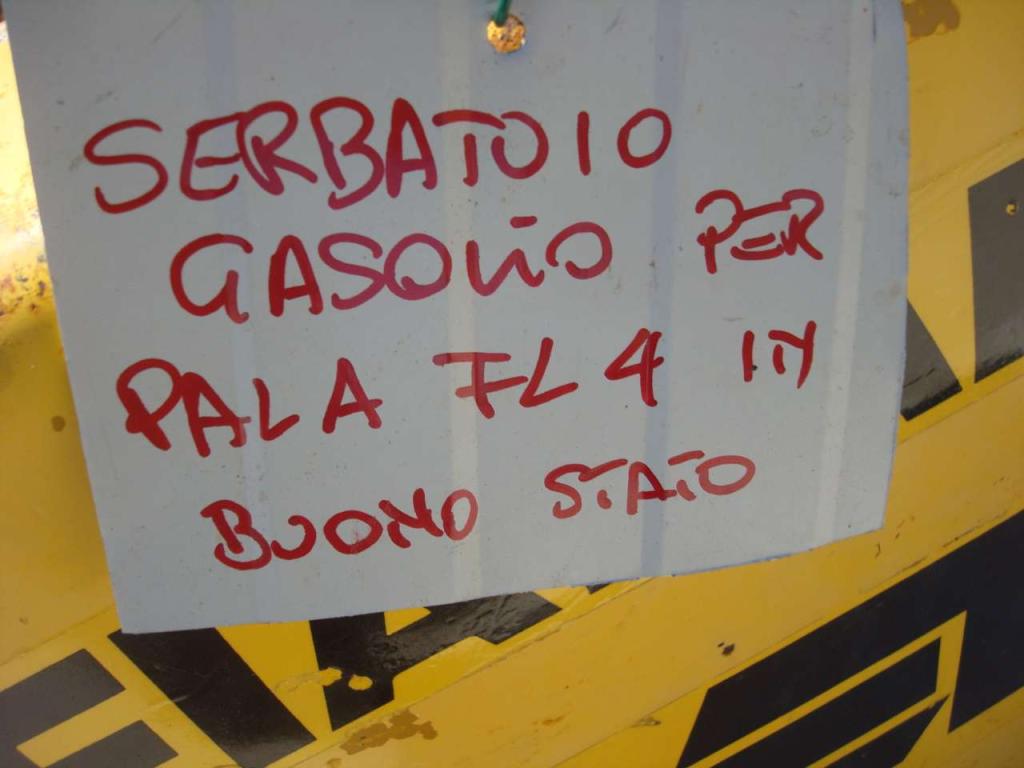 Depósito para gasóleo para Fiat Allis FL 4C Foto 5