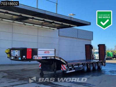GVN LOWBED 4 axles NEW! Lifting Axle + 2x Steering Axle Hydraulic Ramps vendida por BAS World B.V.