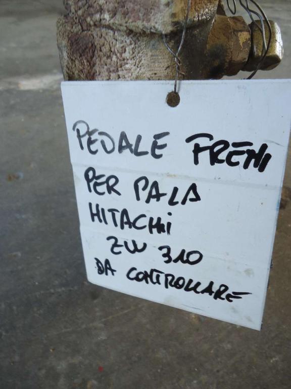 Pedal de freno para Hitachi ZW310 - DA CONTROLLARE - Foto 3