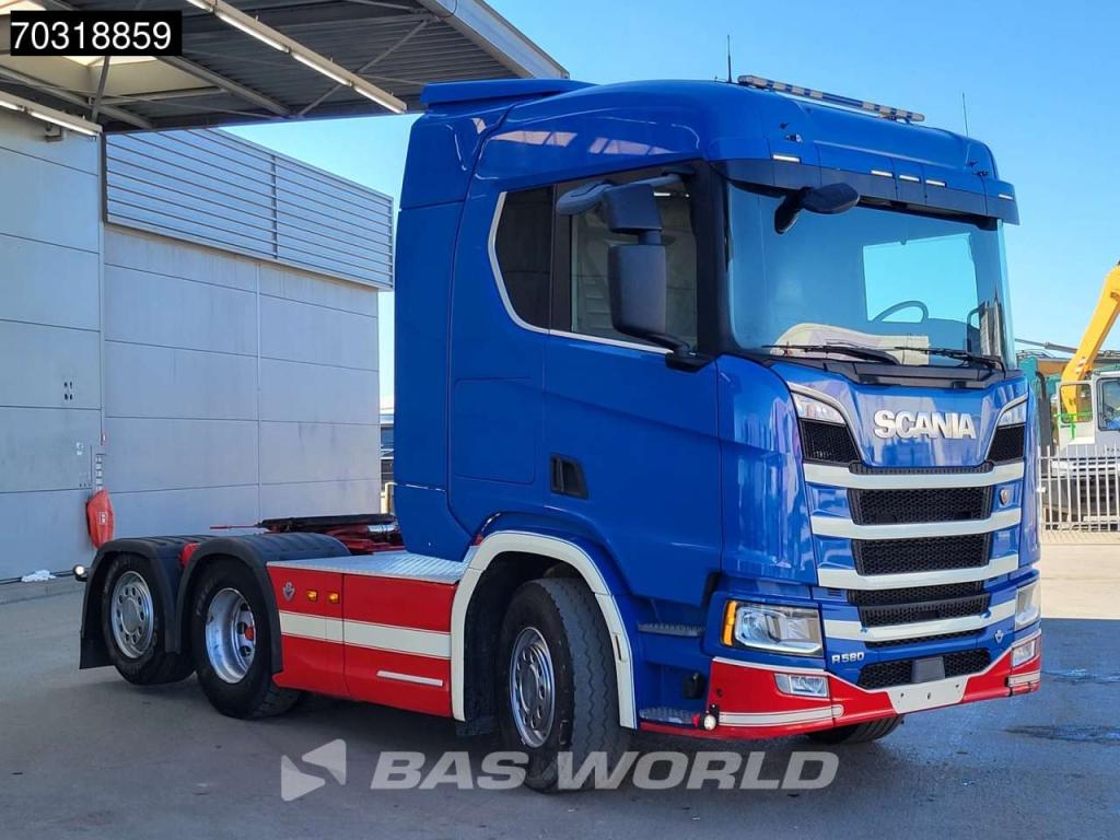 Scania R580 R 6X2 Full-Air Liftachse Hydraulik Leder Foto 8