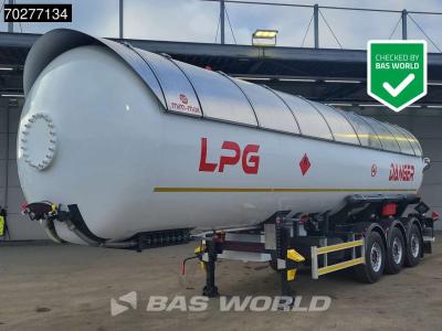 MIM-MAK LPG TRANSPORT TANK 3 axles NEW 48m3 Liftachse Gas ADR vendida por BAS World B.V.