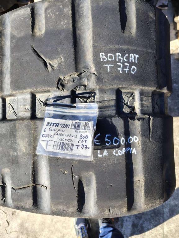 B450*86FB*55 Cadena de goma para Bobcat T 770 Foto 6
