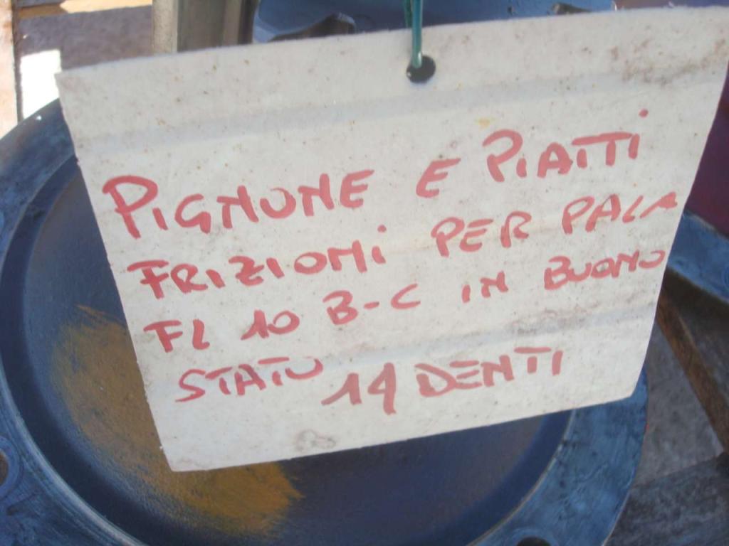 Pignone e Piatti Frizioni para Fiat Allis FL 10B-C Foto 4