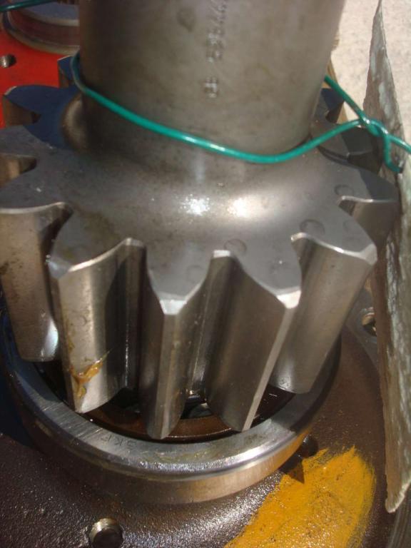 Piñón y discos de embrague para Fiat Allis FL 10B-C Foto 2