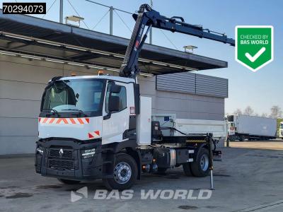Renault C 430 4X2 NEW! HIAB X-Hiduo 138 Crane 6m3 Dautel 3-Side tipper Euro 6 vendida por BAS World B.V.