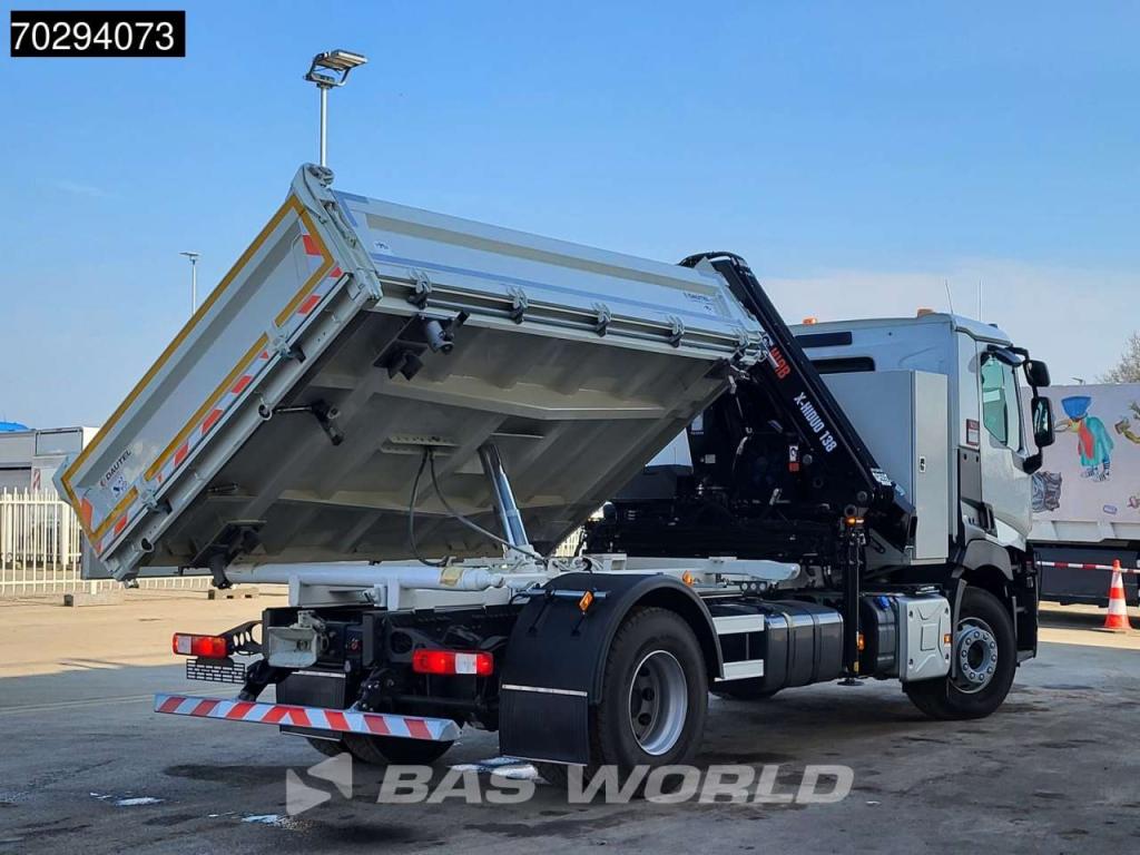 Renault C 430 4X2 NEW! HIAB X-Hiduo 138 Crane 6m3 Dautel 3-Side tipper Euro 6 Foto 13