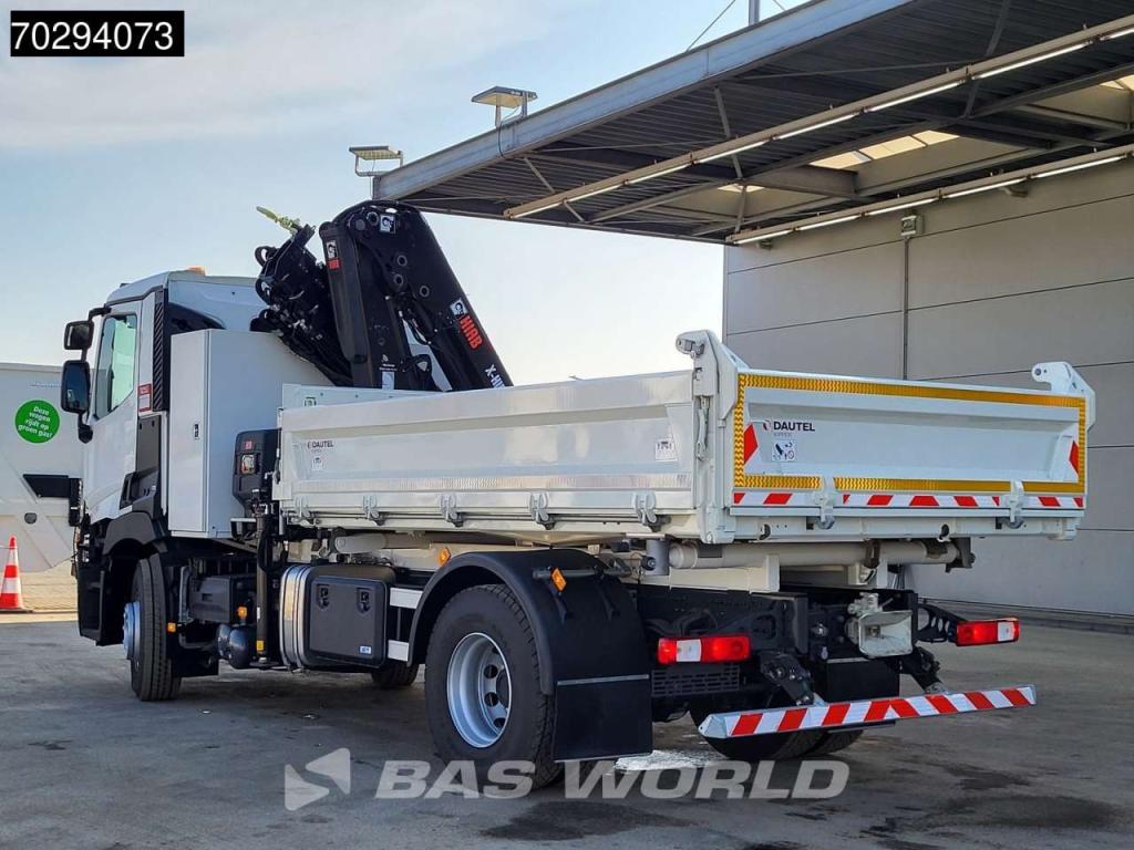 Renault C 430 4X2 NEW! HIAB X-Hiduo 138 Crane 6m3 Dautel 3-Side tipper Euro 6 Foto 22
