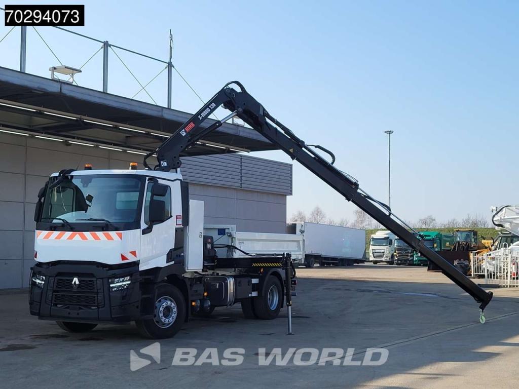 Renault C 430 4X2 NEW! HIAB X-Hiduo 138 Crane 6m3 Dautel 3-Side tipper Euro 6 Foto 7