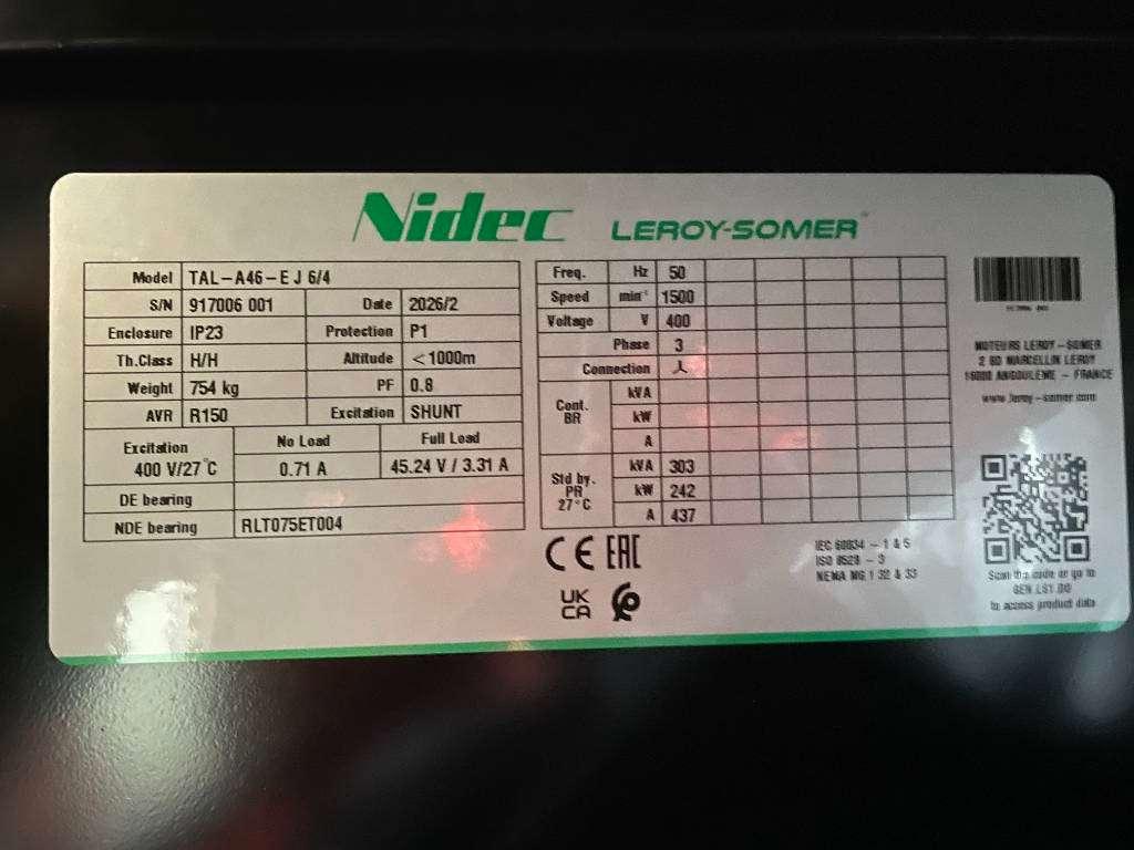 Scania DC09 072A - 300 kVA Generator - DPX-19760 Foto 15
