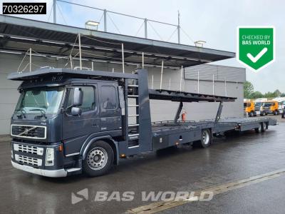 Volvo FM 340 FM 4X2 Tijhof Car transporter Full Air suspension Automatic Euro 3 vendida por BAS World B.V.