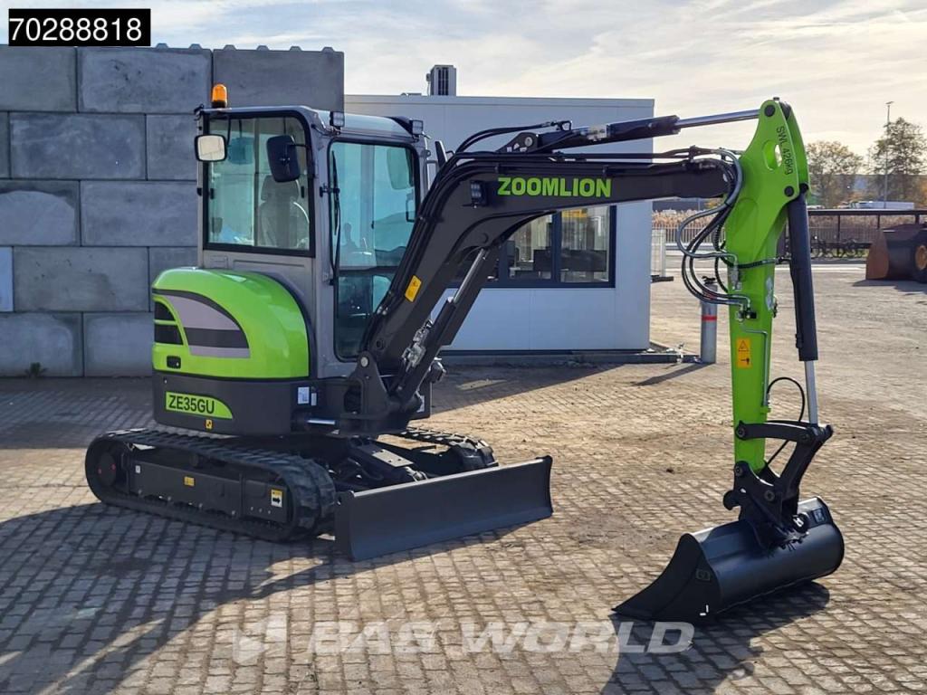 Zoomlion ZE35 GU FACTORY WARRANTY -KUBOTA ENGINE -A/C Foto 9