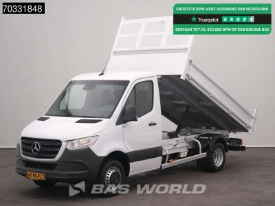 Mercedes-Benz Sprinter 516 CDI Automaat Kipper 3500kg trekhaak MBUX Airco Cruise Kieper Benne Open laadbak Tipper vendida por BAS World B.V.
