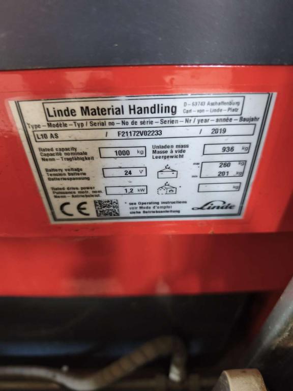 Linde L10AS Foto 4