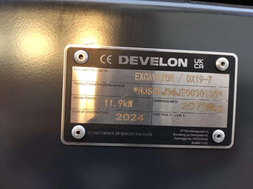 Develon DX19-7 Foto 5