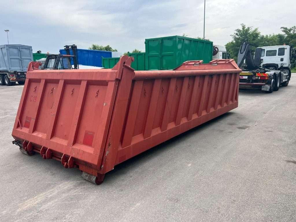 CONTAINER SCARRABILE USATO A CIELO APERTO Foto 3