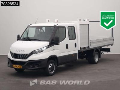 Iveco Daily 50C18 3.0L Automaat Open Laadbak met Kist Dubbellucht LED 3,5t Trekhaak Airco Cruise Euro6 Pr vendida por BAS World B.V.