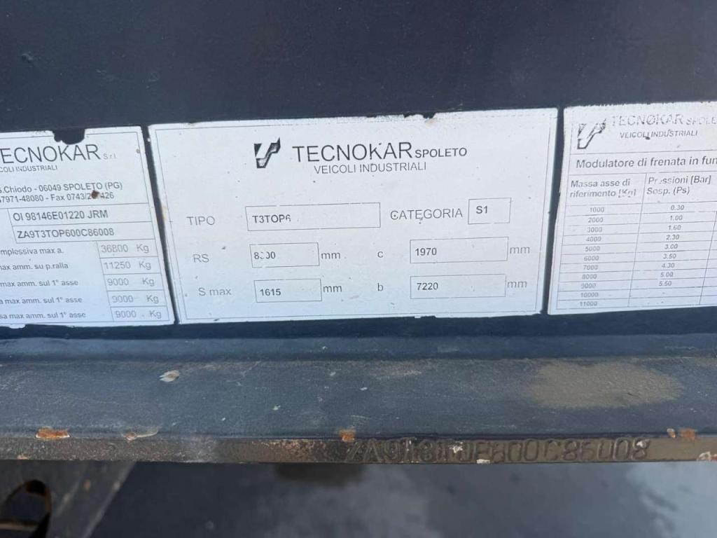 Tecnokar Trailers T3TOP6 Foto 4