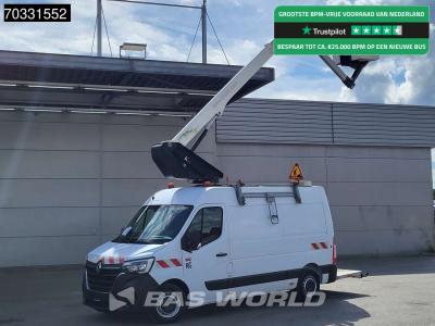 Renault Master 145PK Hoogwerker Klubb K32 Werkhoogte 12,5m L2H2 Trekhaak Airco Cruise Camera Parkeersensore vendida por BAS World B.V.