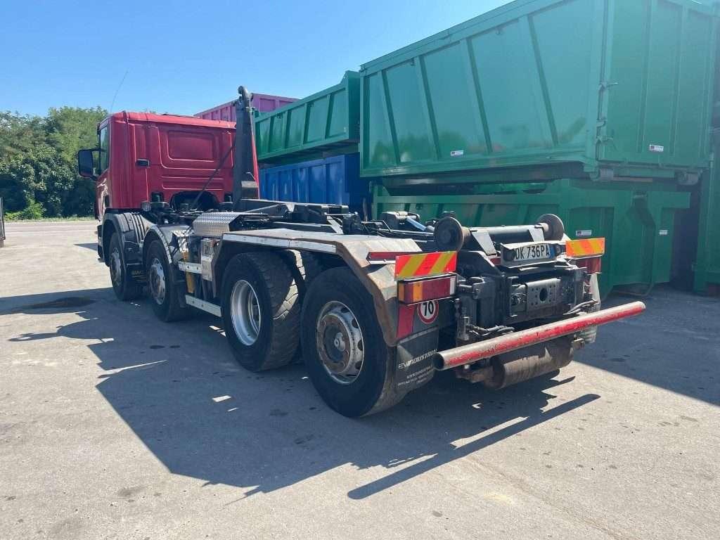 Scania CV P114 GB SCARRABILE USATO 8X2 Foto 5