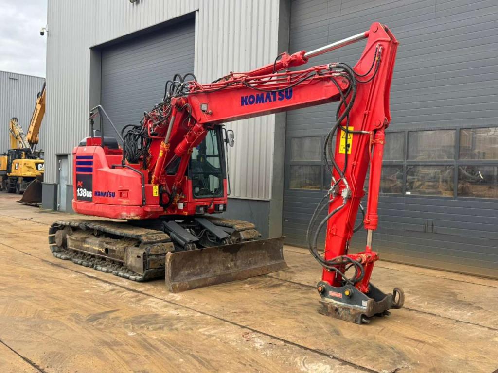 Komatsu PC138US - Tripple boom + blade Foto 7