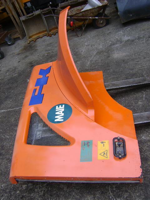 Capó y panel de carrocería para Fiat Hitachi W 190 Evolution Foto 4