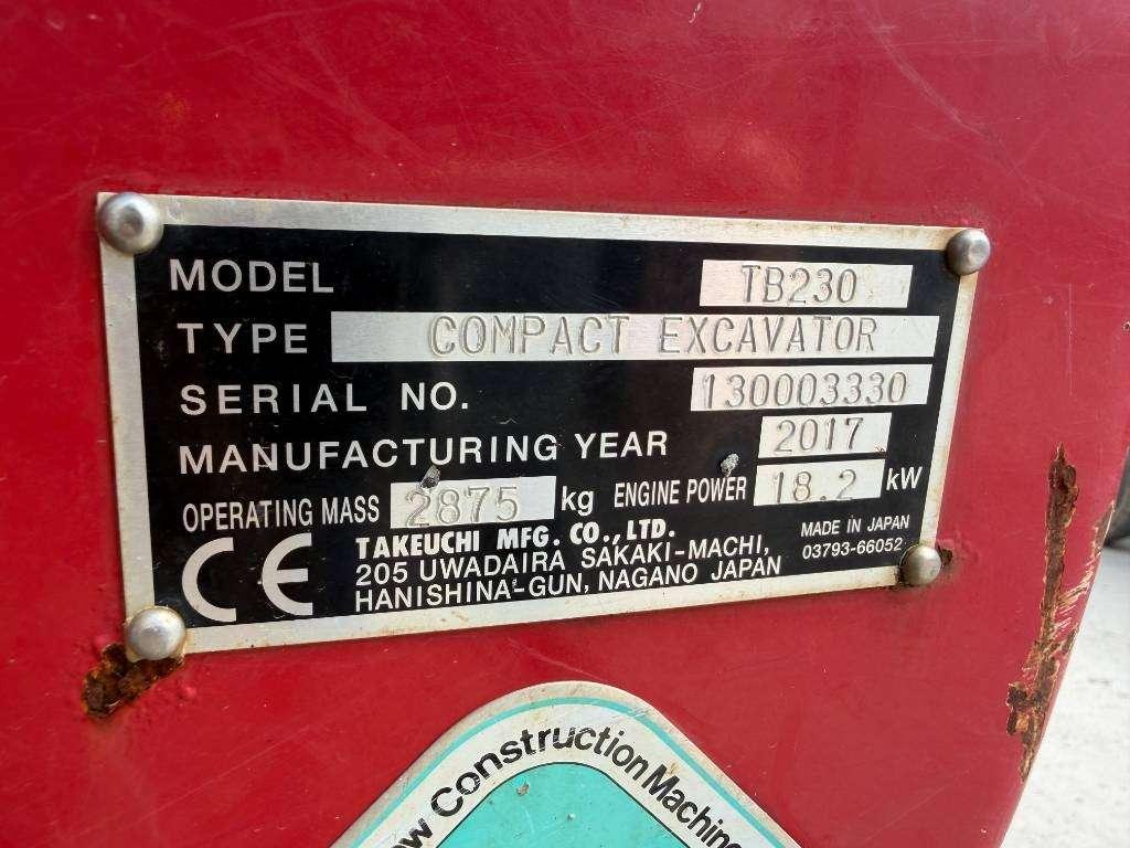 Takeuchi TB230 Foto 7