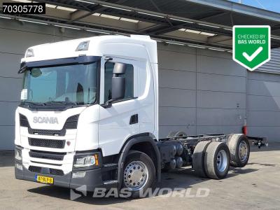 Scania G 370 G 6X2 NL-Truck chassis Lift+Steering axle Automatic Euro 6 vendida por BAS World B.V.