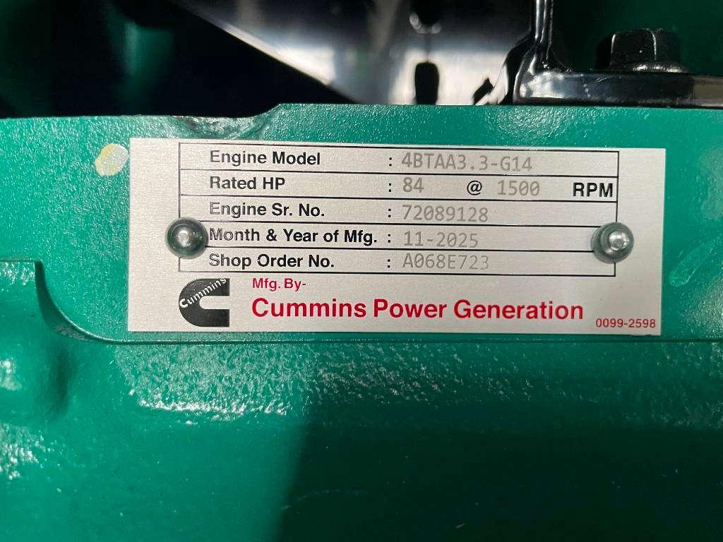 Cummins C66D5EQ - 66 kVA Generator - DPX-18507-Q Foto 11