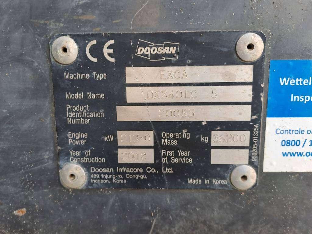 Doosan DX340LC-5 (Full Topcon 3D GPS) Foto 7