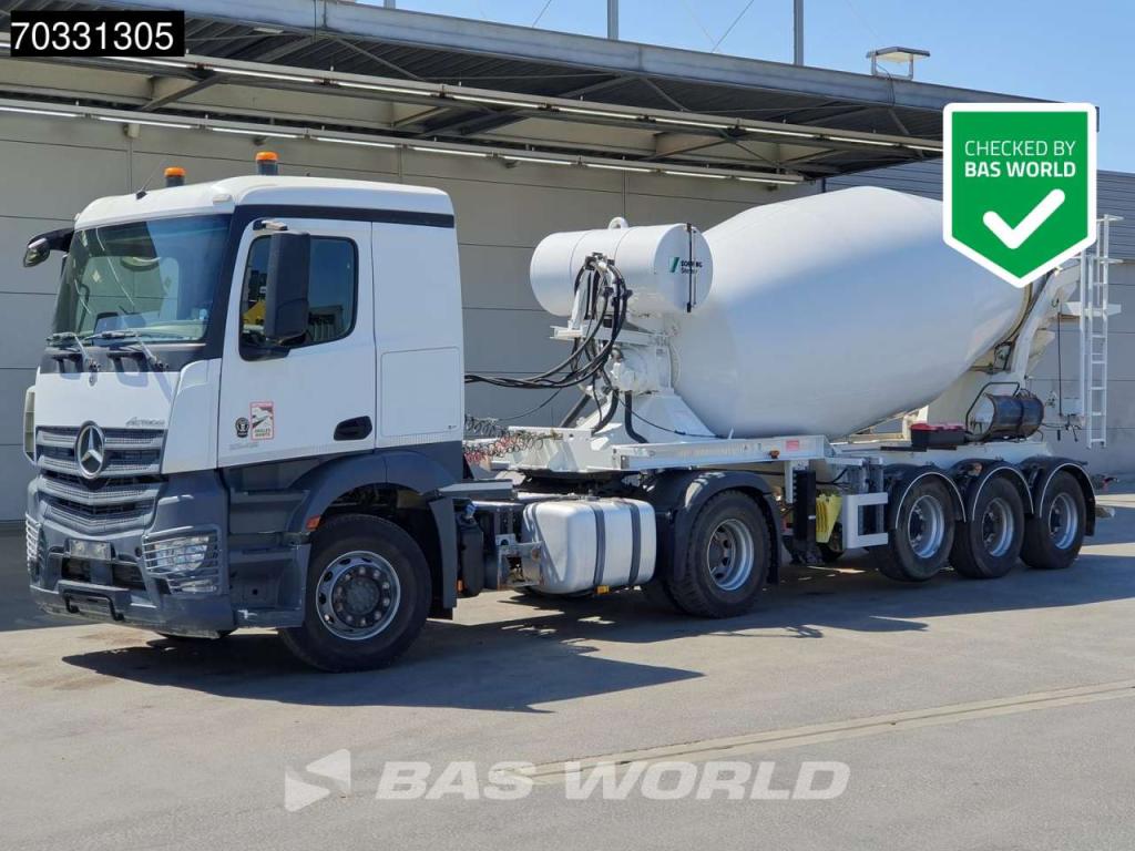 Mercedes-Benz Actros 1845 4X2 Retarder Hydraulik 12m3 Lift Axle Concrete Foto 1
