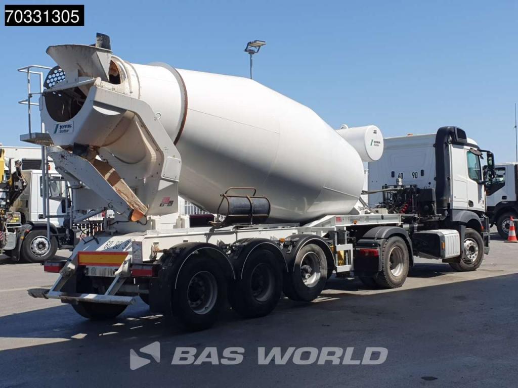 Mercedes-Benz Actros 1845 4X2 Retarder Hydraulik 12m3 Lift Axle Concrete Foto 5