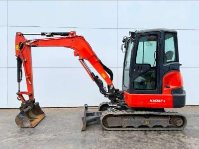 Kubota KX037-4 - Hammer Lines / Quick Coupler vendida por Boss Machinery