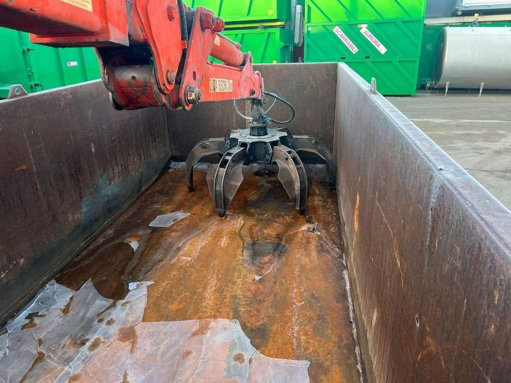 CONTAINER SCARRABILE USATO A CIELO APERTO CON GRU Foto 5