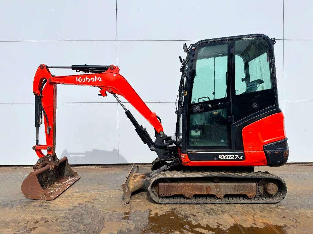 Kubota KX027-4 - Hammer Lines / Quick Coupler Foto 1