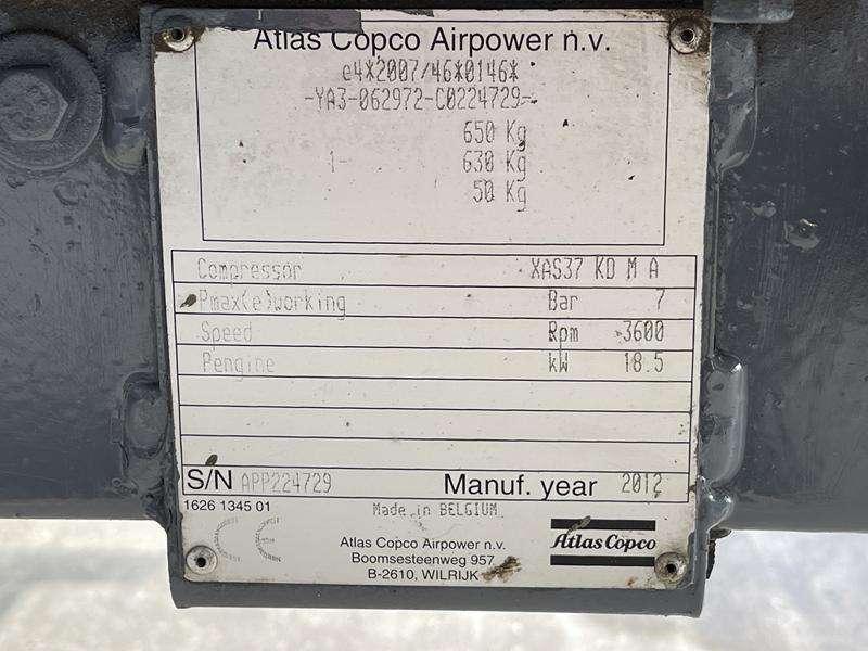 Atlas Copco XAS 37 KD Foto 4