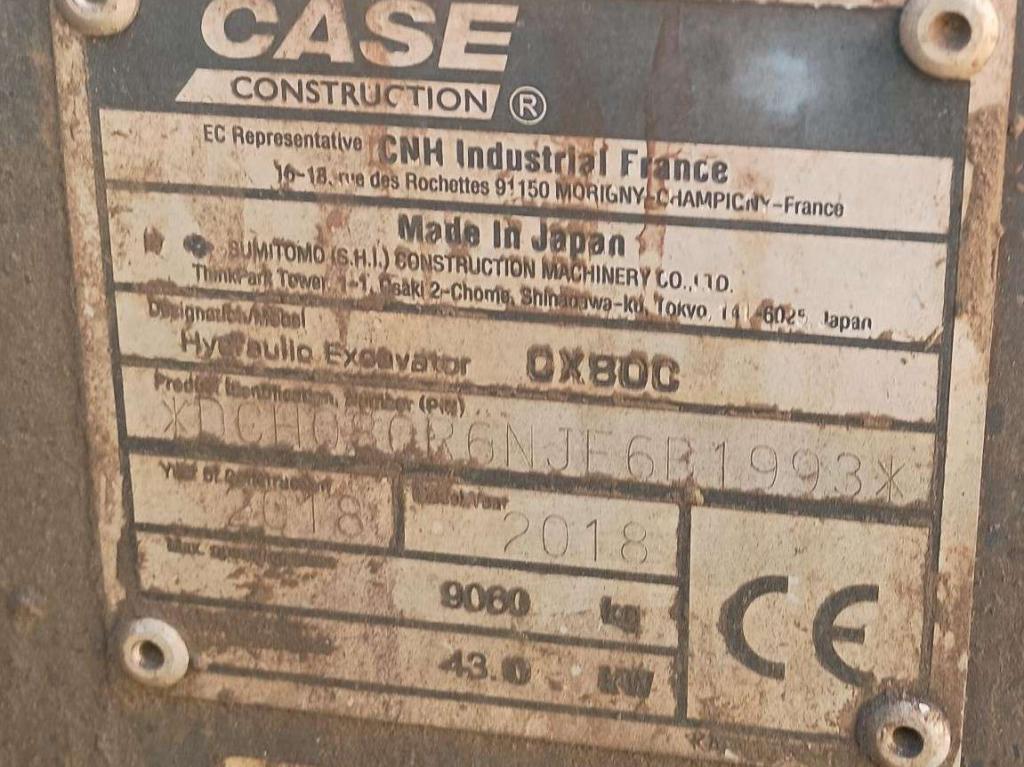 Case CX80C Foto 8