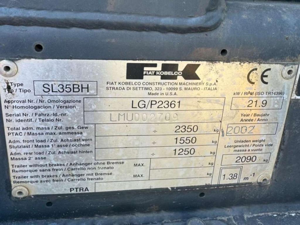 Fiat Kobelco SL35B Foto 5