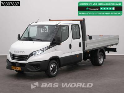 Iveco Daily 35C21 3.0L Automaat Open Laadbak Dubbel Cabine 210PK Dubbellucht 3,5t Trekgewicht ACC LED Air vendida por BAS World B.V.