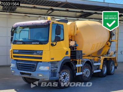 Daf CF85.360 CF 8X4 9m3 Mixer Steelsuspension Big-Axle Manual Euro 4 vendida por BAS World B.V.